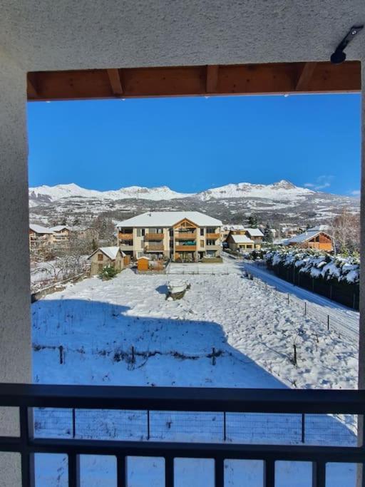 Superbe T2 Duplex Vue Sur Les Montagnes Apartment Chorges Exterior foto